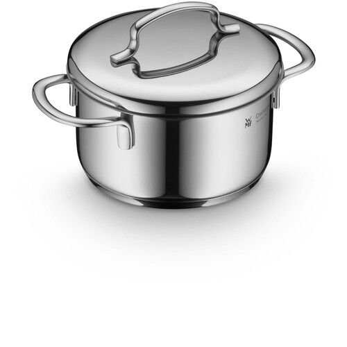 Mini gryte lav 12 cm /0,7 L med lokk, rustfritt stål Cromargan® 