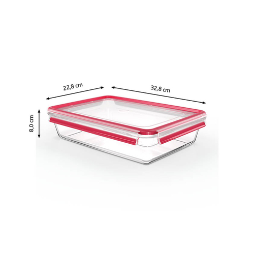 MasterSeal Glass Rectangular 3000 ml Matboks 