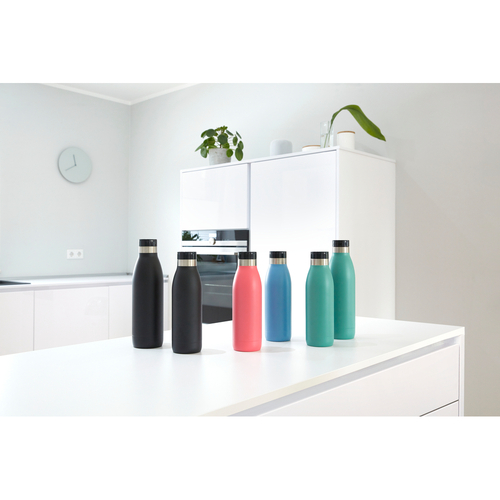 Bludrop Basic Vannflaske av Rustfritt stål 0,5 l rosa 