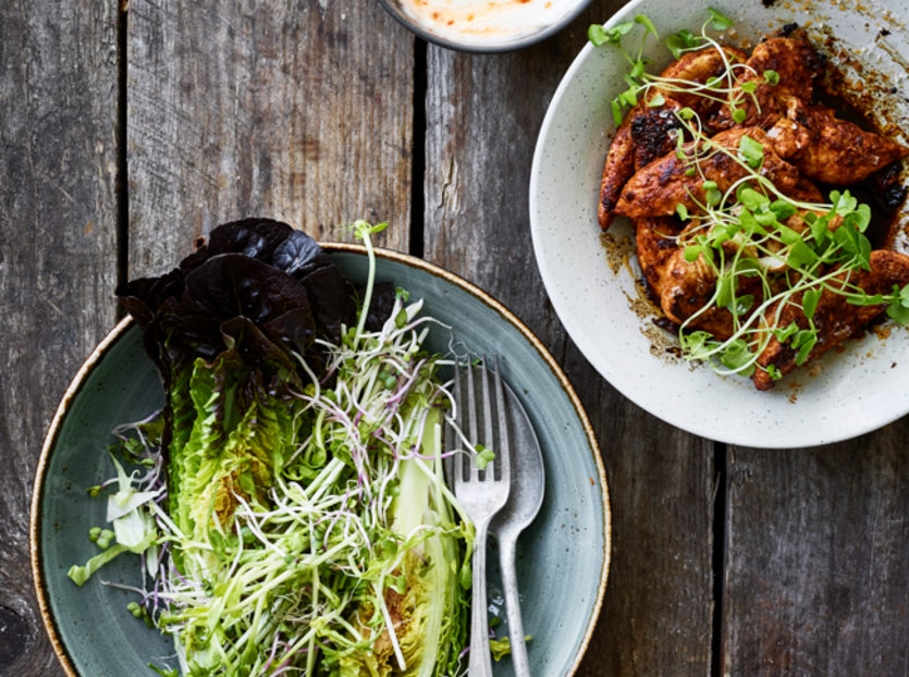 Indrefilet av kylling med paprika, honning og sitron