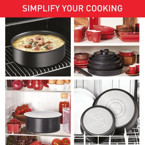 Ingenio Daily chef Stekepannesett 3 deler Svart 