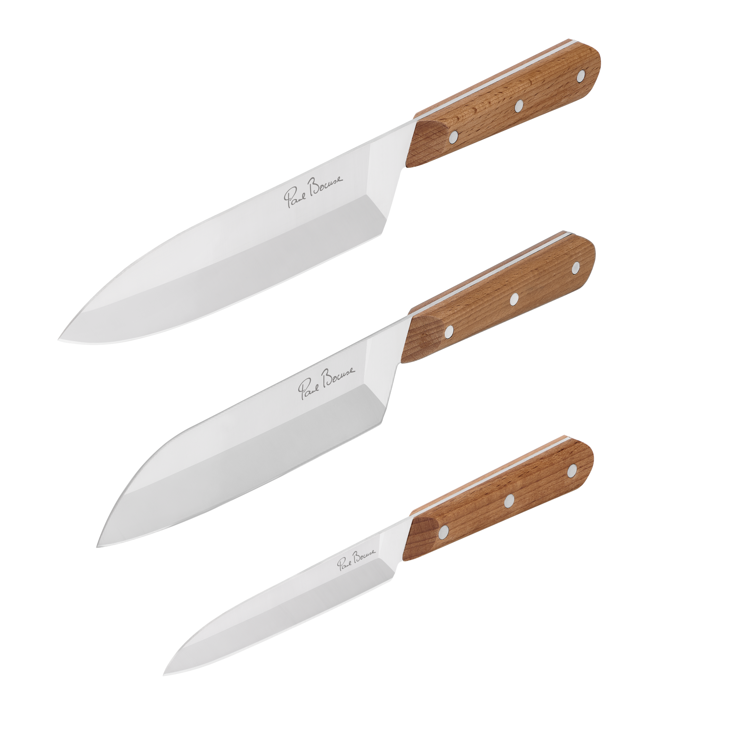 Paul Bocuse Knivsett 3 kniver 