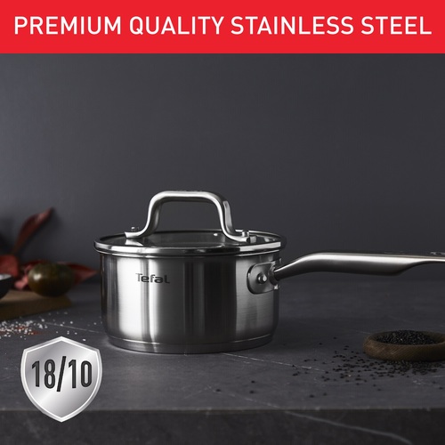 Virtuoso Kjele 16 cm med lokk 1,5 l Rustfritt stål 