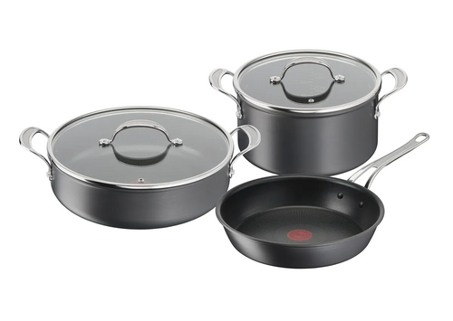 JO Cook's Classics HA Set 5 pieces: Frypan 28 cm, All-in-One pan 30 cm +  Lid, Stewpot 24 cm + Lid