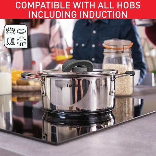 Tefal Opti'space 6 pcs set Grey