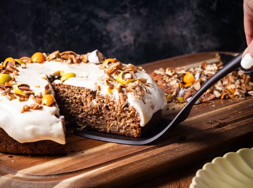 Glutenfri gulrotkake -