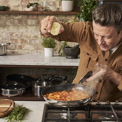 Jamie Oliver Easy Cook SS Ceramic Stekepanne 28 cm