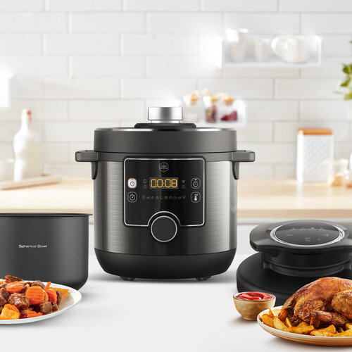 Turbo Cuisine & Fry multikoker airfryer svart