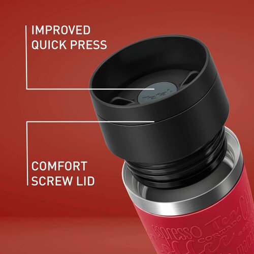 Travel Mug Classic Termokopp 0,36 l Mørkerød 