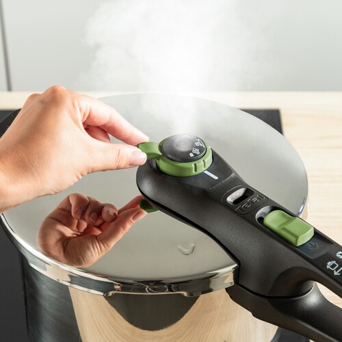 Secure Trendy Trykkoker 8 l med dampkurv