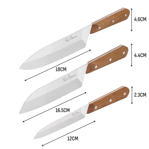 Paul Bocuse Knivsett 3 kniver 