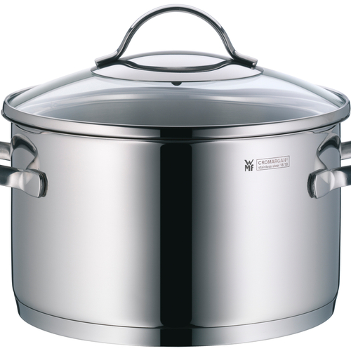 Provence Plus gryte 20 cm /3,3 L med lokk, i rustfritt stål 
