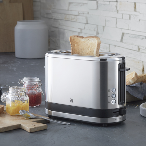 KitchenMinis brødrister – for 1 skive ,rustfritt stål 