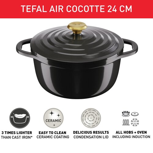 AIR Gryte 24 cm Grå 