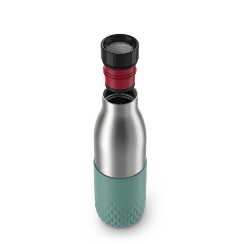 Bludrop Sleeve Vannflaske av rustfritt stål 0,5 l Grønn 
