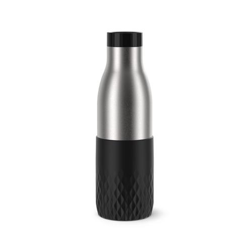 Bludrop Sleeve Vannflaske i rustfritt stål 0,5 l Svart 
