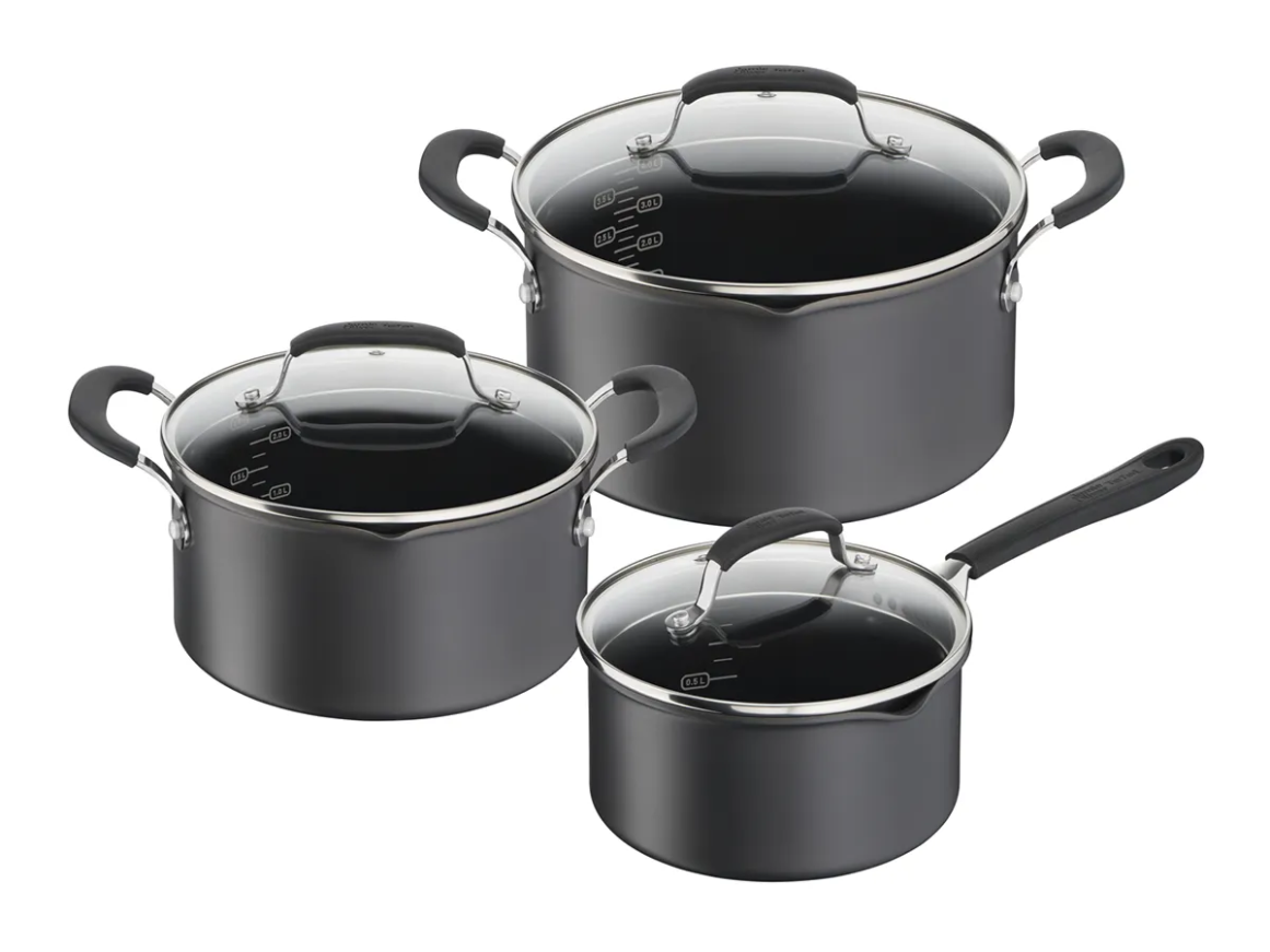 Jamie Oliver Quick & Easy HA Stekepanne- og grytesett 6 deler