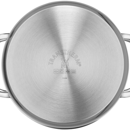 Mini gryte 16 cm /1,5 L med dampkurv + lokk,  rustfritt stål 