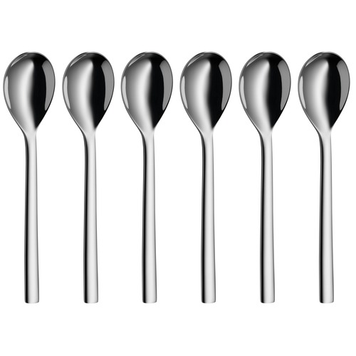 Nuova  kaffeskje-sett – 6 stk (15,5 cm), rustfritt stål Cromargan® 