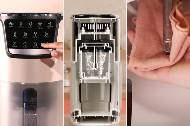 Enkel rengjøring og enkelt vedlikehold takket være automatiskt rengjøringsprogram 