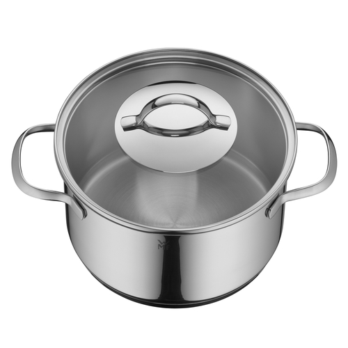 Provence Plus gryte 20 cm /3,3 L med lokk, i rustfritt stål 