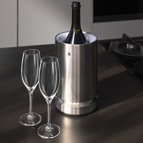 Ambient champagne- og vinkjøler med LED-lys 