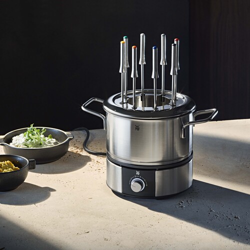 Lono fondue med varmeregulering, for 8 personer, rustfritt stål 