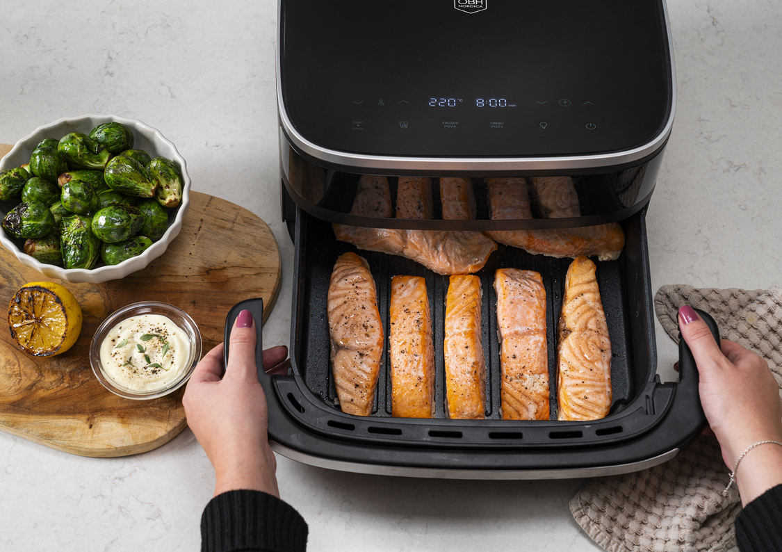 Airfryer med 6 liters kapasitet