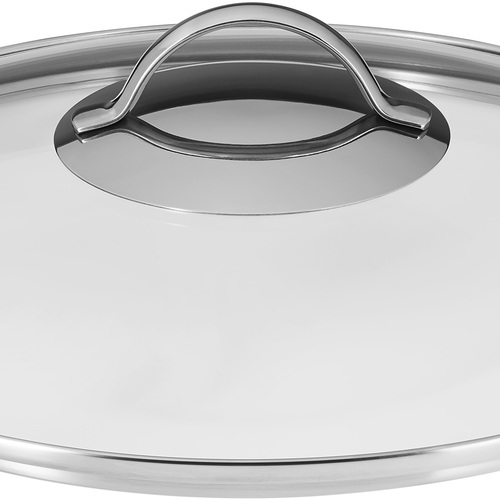Traktørpanne 28 cm med glasslokk, non-stick-belegg Stålbunn 