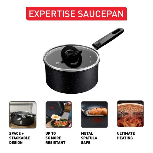 Expertise kasserolle 16 cm med lokk