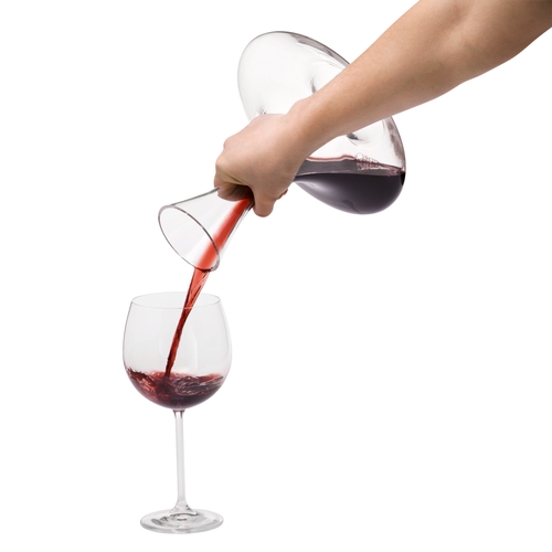Clever & More  vinkaraffel i glass, 1,5 L, høyde 24 cm 