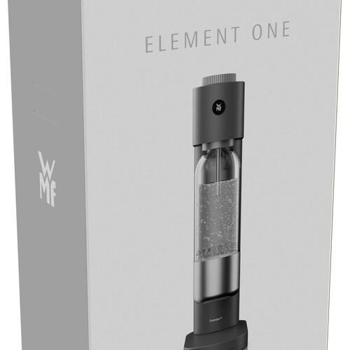 Element One kullsyremaskin med flaske, Black Lava