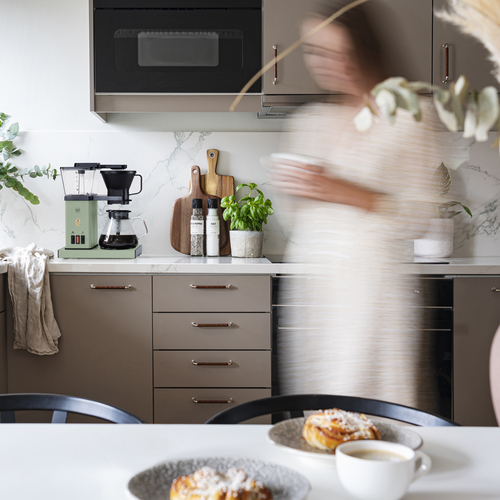 Blooming Prime Misty Green Kaffetrakter ti kopper