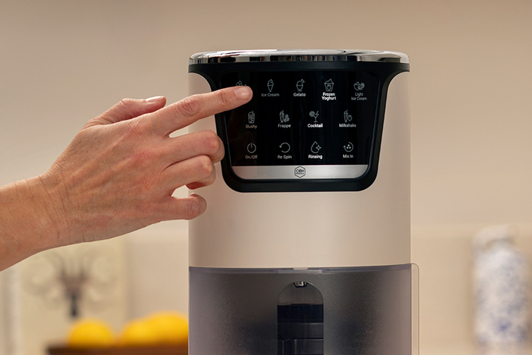 Smidig berøringsskjerm med 9 forskjellige programmer -