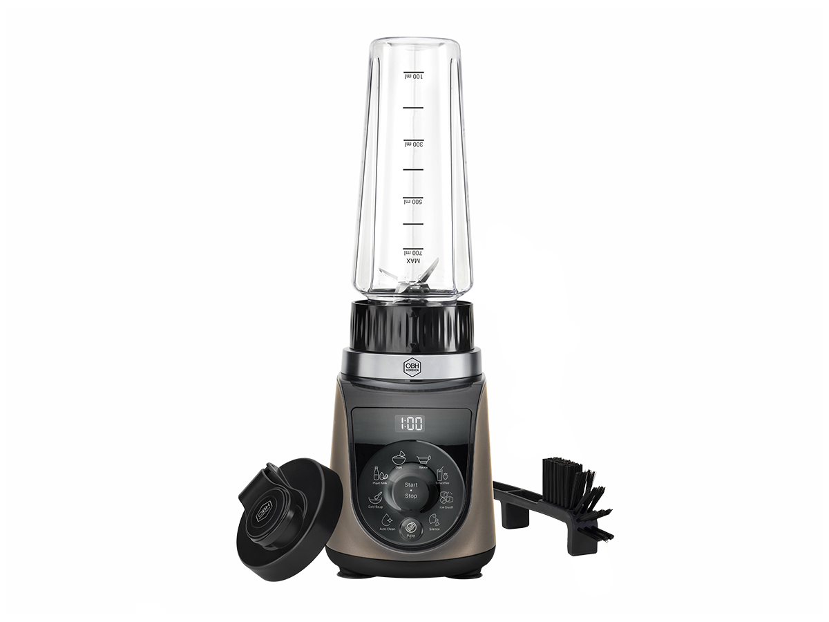 Blend Up Blender Warm Grey - 0,7L to-go-flaske