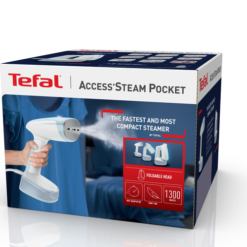Access Steam Pocket Steamer / Dampsteamer for klær Blå
