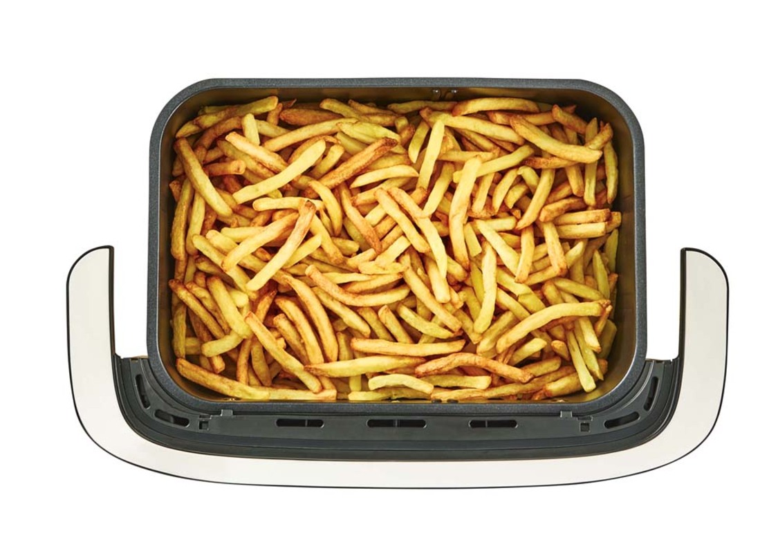 Hvorfor blir ikke pommes fritesen min sprø i airfryeren?