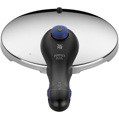 Perfect Plus trykkoker 22 cm / 6,5 L med dampkurv, rustfritt stål 