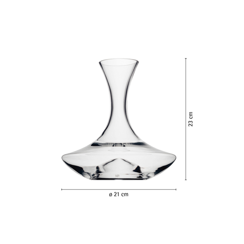 Clever & More  vinkaraffel i glass, 1,5 L, høyde 24 cm 