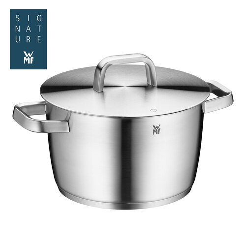 Iconic gryte 22 cm /4,7 L med lokk, rustfritt stål Cromargan® 