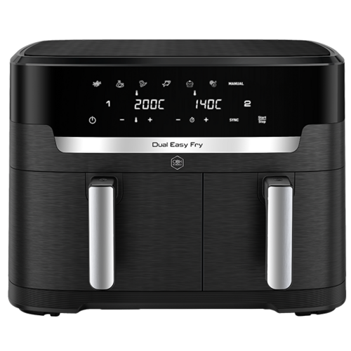XXL Dual Easy Fry 11 L Svart - Air fryer