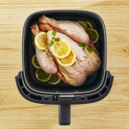 Easy Fry Silence-air fryer 5L rustfritt stål 