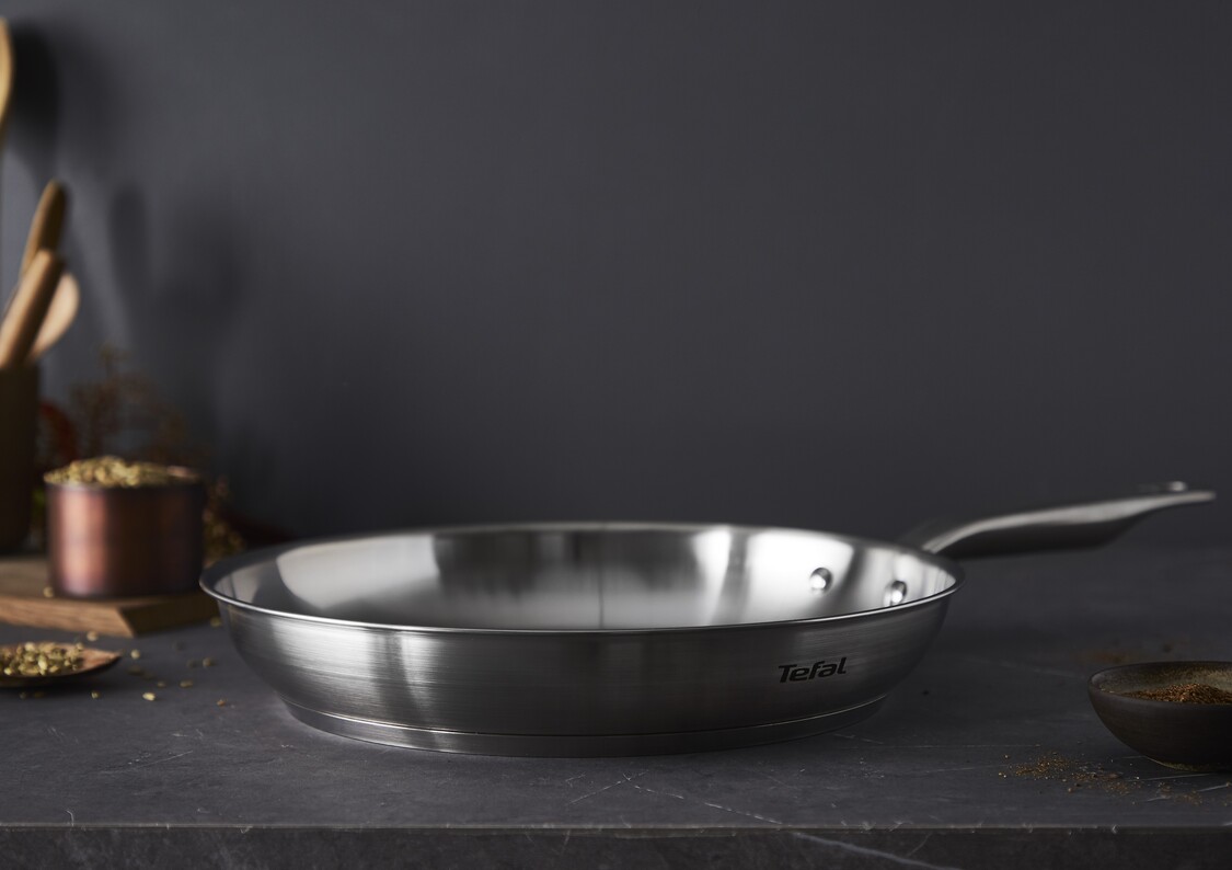 Støtte for induksjon, og solid bunn