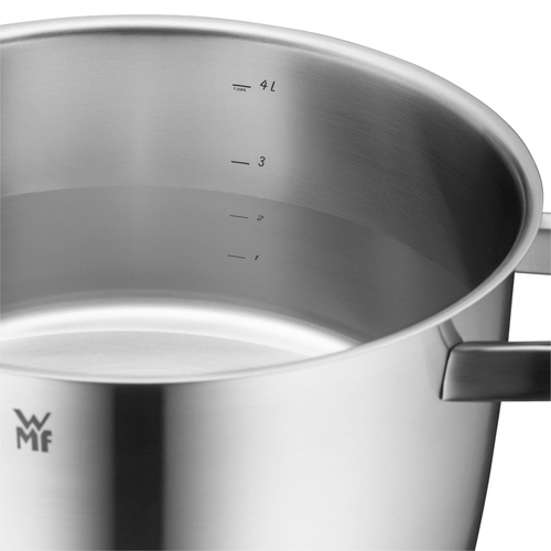 Iconic gryte 22 cm /4,7 L med lokk, rustfritt stål  