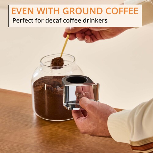 Coffee Crush Experience Chrome, Kaffemaskin