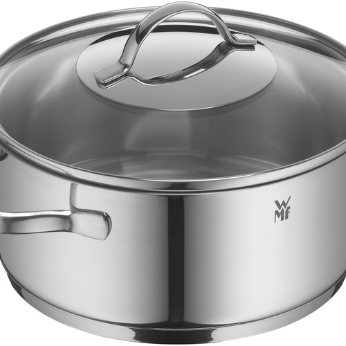 Provence Plus gryte lav 20 cm /2,5 L med lokk, i rustfritt stål 