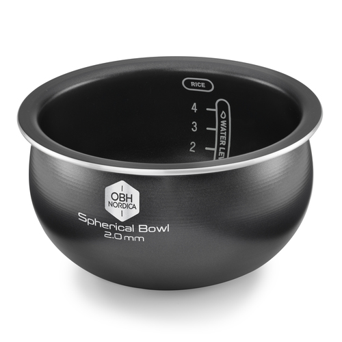 Versatile liten riskoker svart 5–6 porsjoner