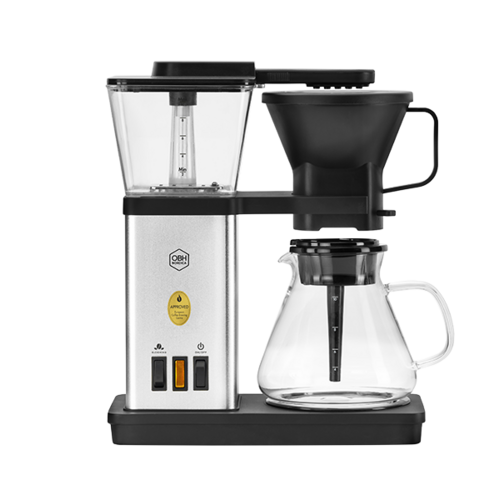 Blooming kaffetrakter Matte Silver ti kopper