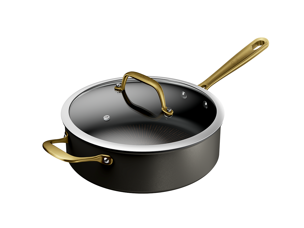 Paul Bocuse Traktørpanne 26 cm med glasslokk 