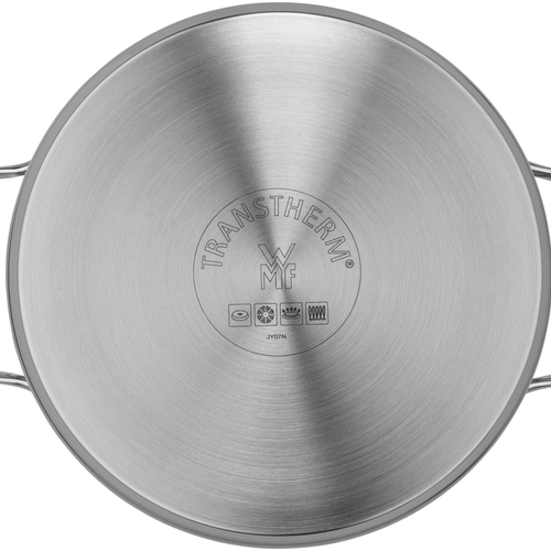 Provence Plus gryte 20 cm /3,3 L med lokk, i rustfritt stål 